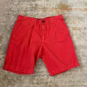 American Eagle Red Classic Shorts